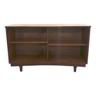 Scandinavian teak side bookcase