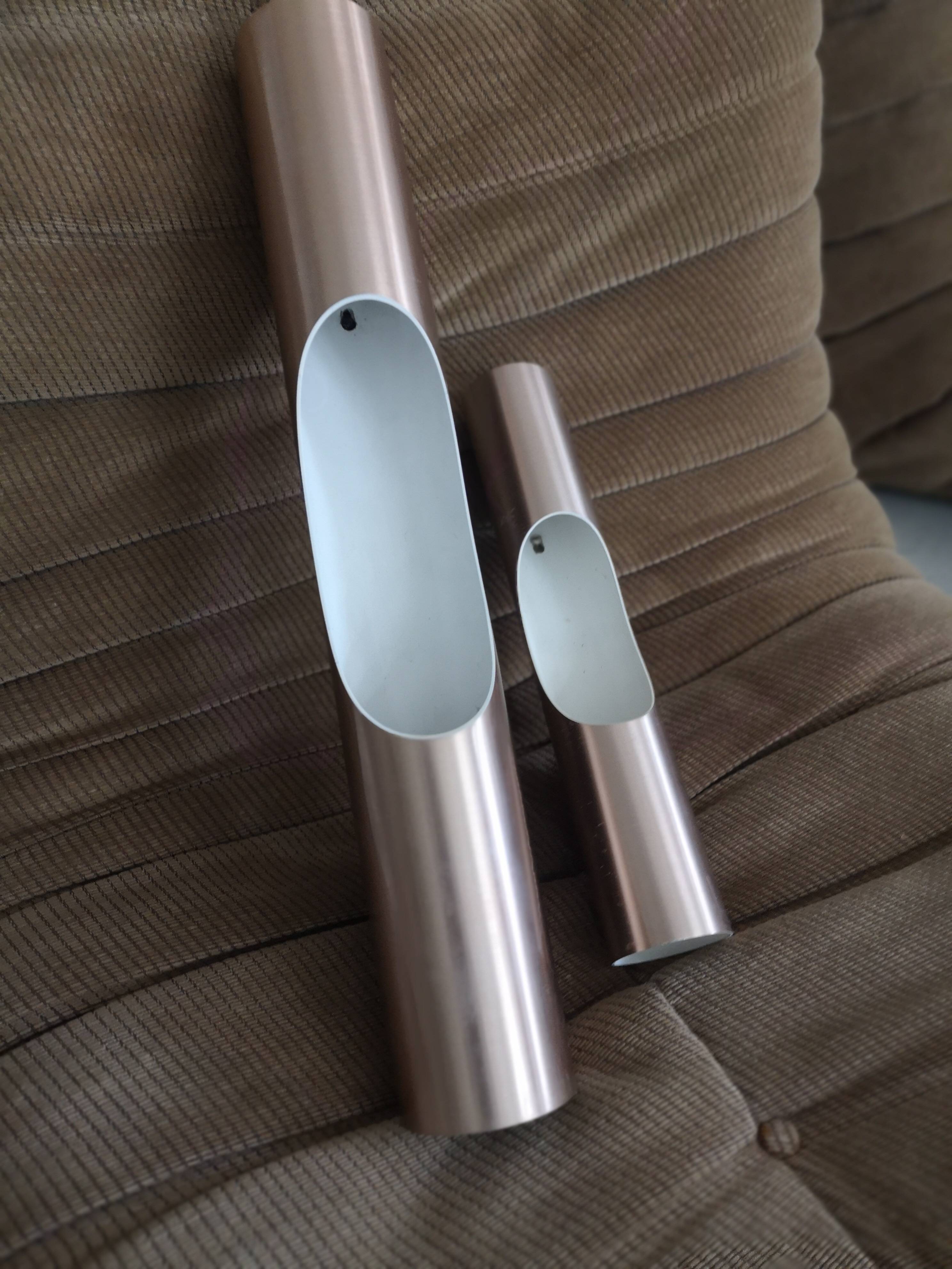 Sconces 70 chrome rosé raak by maija liisa komulainen