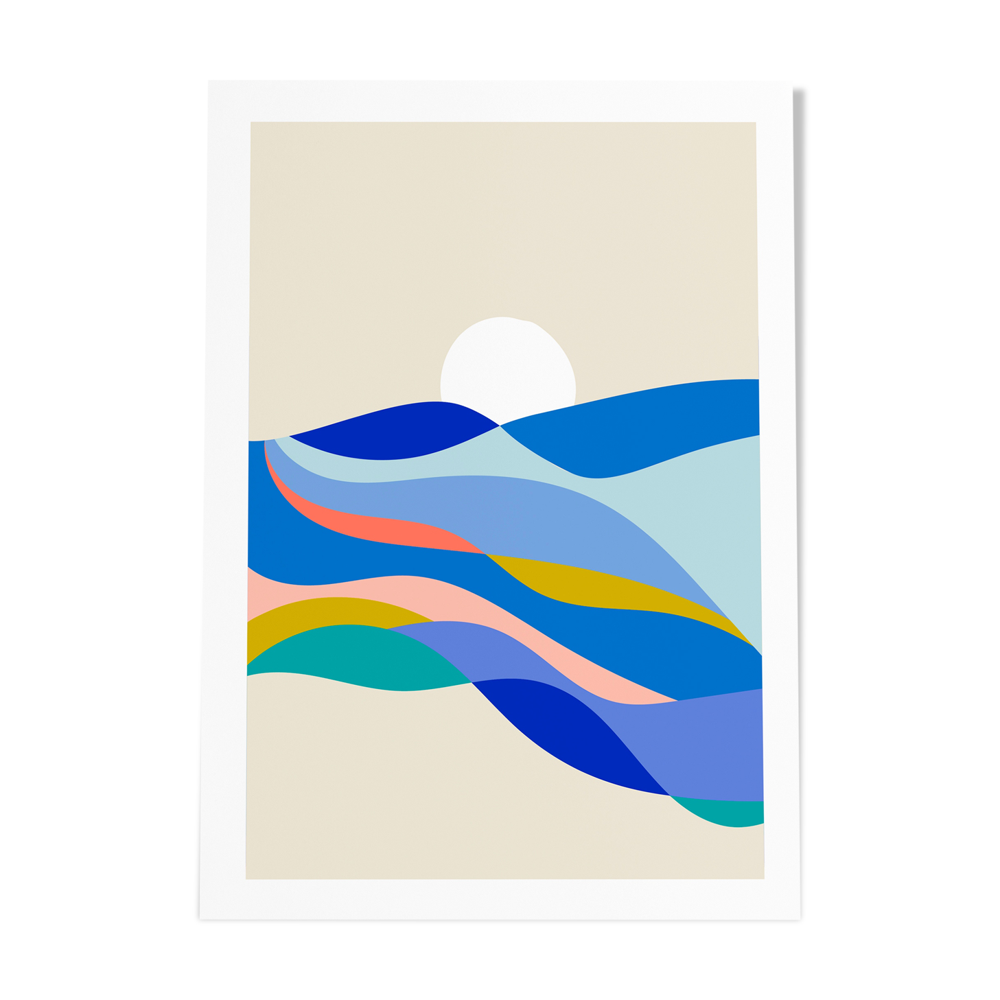 The Waves - Limited Edition Art Print