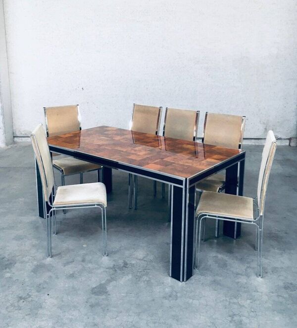 Italian Dining Table by Mario Sabot, 1970s