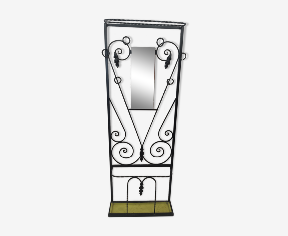 Porte manteau vestiaire en fer forgé