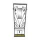 Porte manteau vestiaire en fer forgé