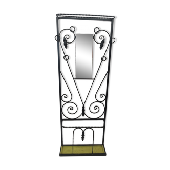 Porte manteau vestiaire en fer forgé