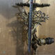 Pair of naturalistic wall sconces with fish circa 1900