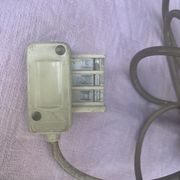 Telephone in Bakelite ecru beige with keys socotel s63 vintage 1981