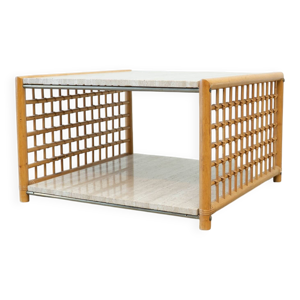 Table basse en travertin