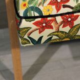 Paire de fauteuils scandinaves "frida kahlo" 1960