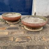 Lot de 2 jardinières vintage Dominique Rabinet
