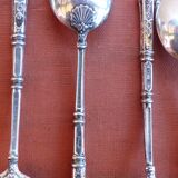 set of 12 mocha spoons