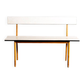 Banc en bois et formica