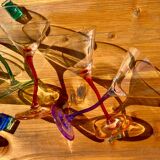 Vintage 80's Zig Zag Glasses
