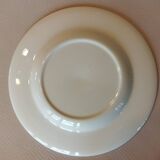 Set of 9 dessert plates English style blue & white