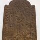 Louis XIV style fireplace plate, cast iron XVII XVIII