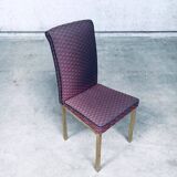 Hollywood Regency Style Design Dining Chair, 1970s, Belgium, Set of 6