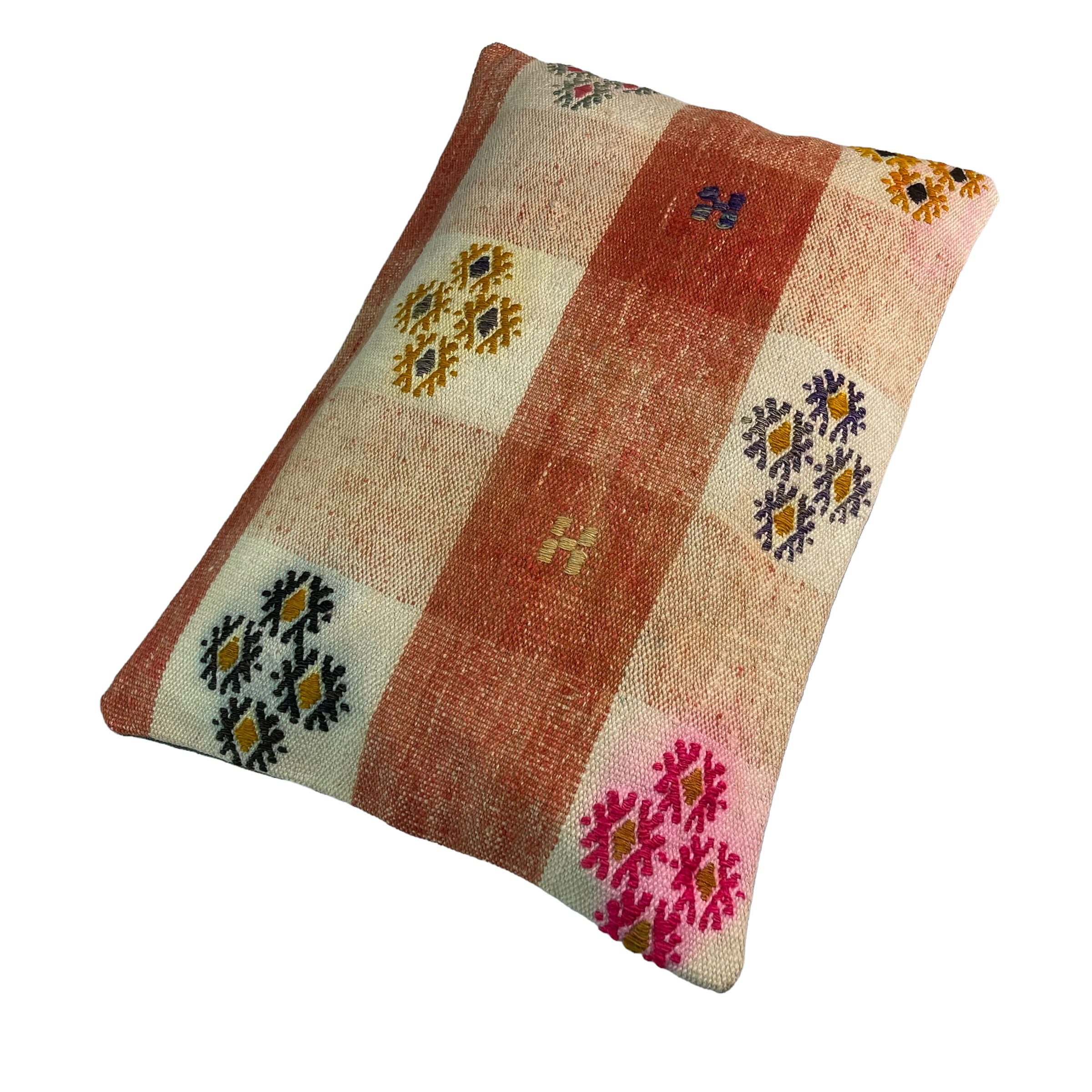 Vintage turkish handmade cushion cover , 30 x 50 cm