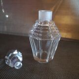 1930s art deco crystal perfume bottle