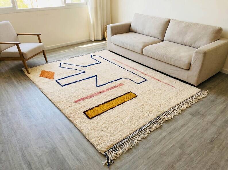 Tapis marocain berbère 200cmx300cm