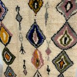 Handmade Moroccan Berber carpet 220 x 150 CM