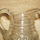 Vintage pair of cut glass Art Deco decanters circa 1930.