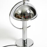 Large exceptional 1960s chrome table lamp by Gebrüder Cosack