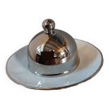 Beurrier individuel en porcelaine
