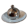 Individual porcelain butter dish