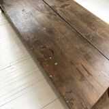 Artist studio oak draper table