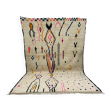 Handmade wool Berber rug 280 X 160 CM