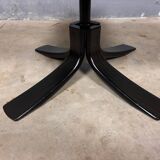 Fauteuil pivotant Skalma avec repose-pieds design danois