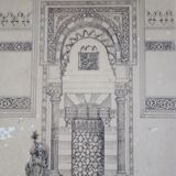 Cairo pencil illustration A Beaumont