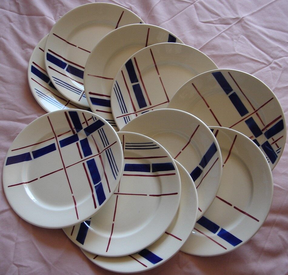 Badonviller tableware set collection Biarritz 1900