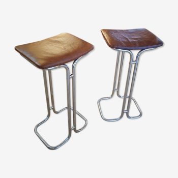 Pair of vintage bar stools