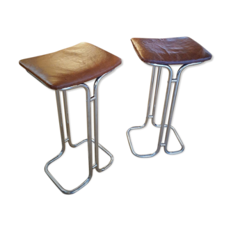 Pair of vintage bar stools