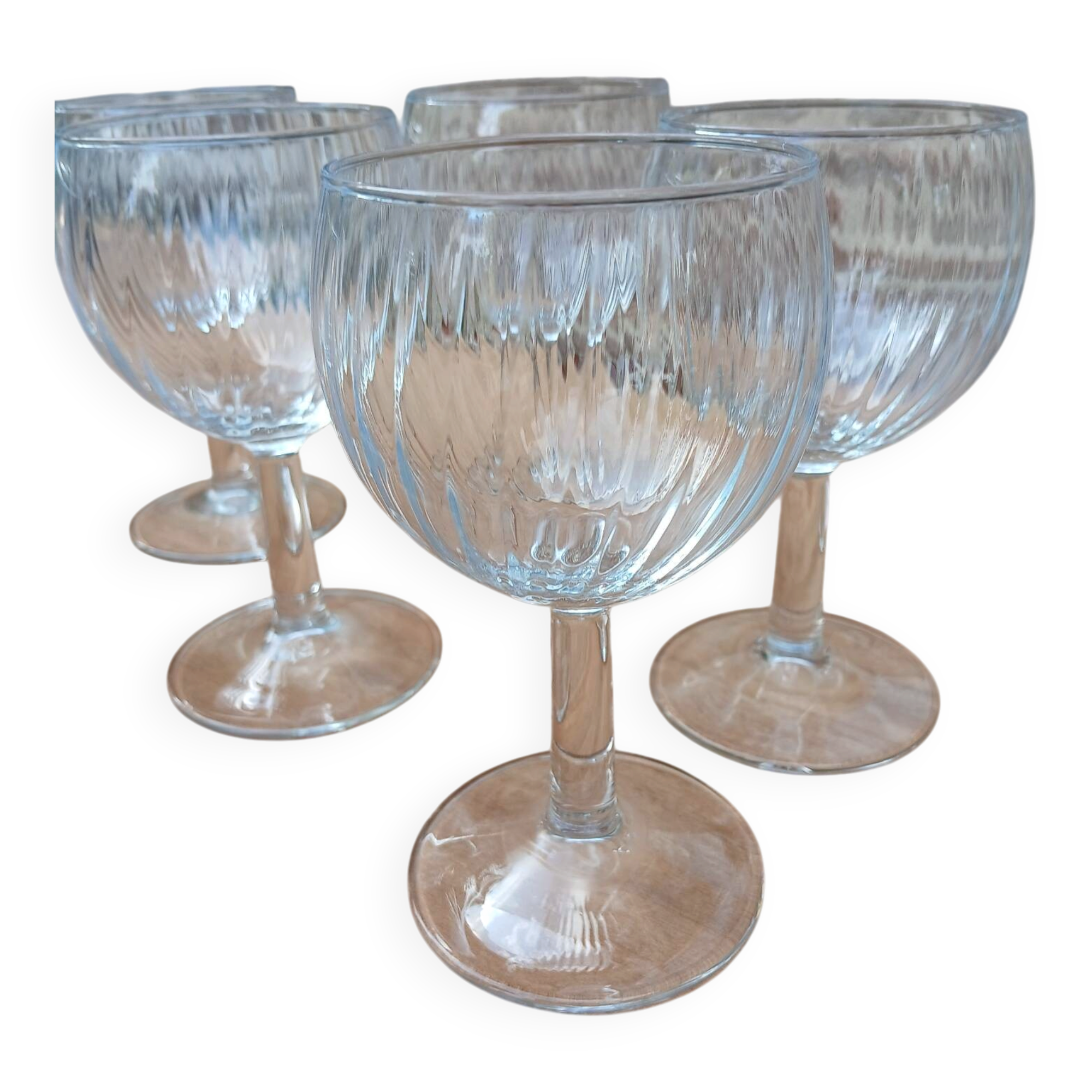 6 verres à vin ballons