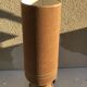 Ceramic brown beige germany + lampshade 70s vintage #3 floor lamp