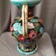Vase amphore monaco a decor floral