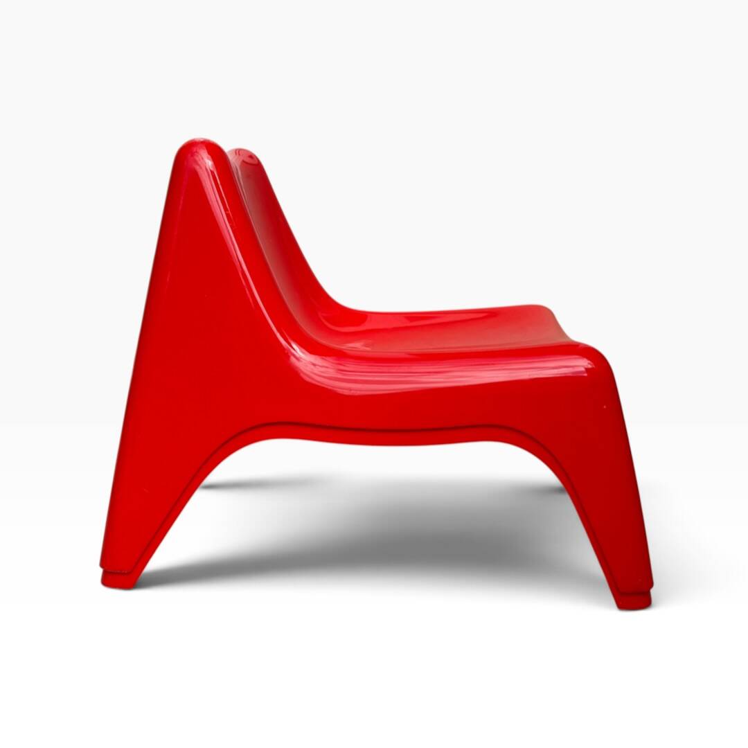 Paire de fauteuils enfant BUNSÖ – IKEA – Thomas Sandell – rouge