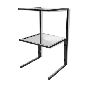 bout de canapé en chrome