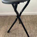 Vintage Cane Trio stool from the 70s-80s