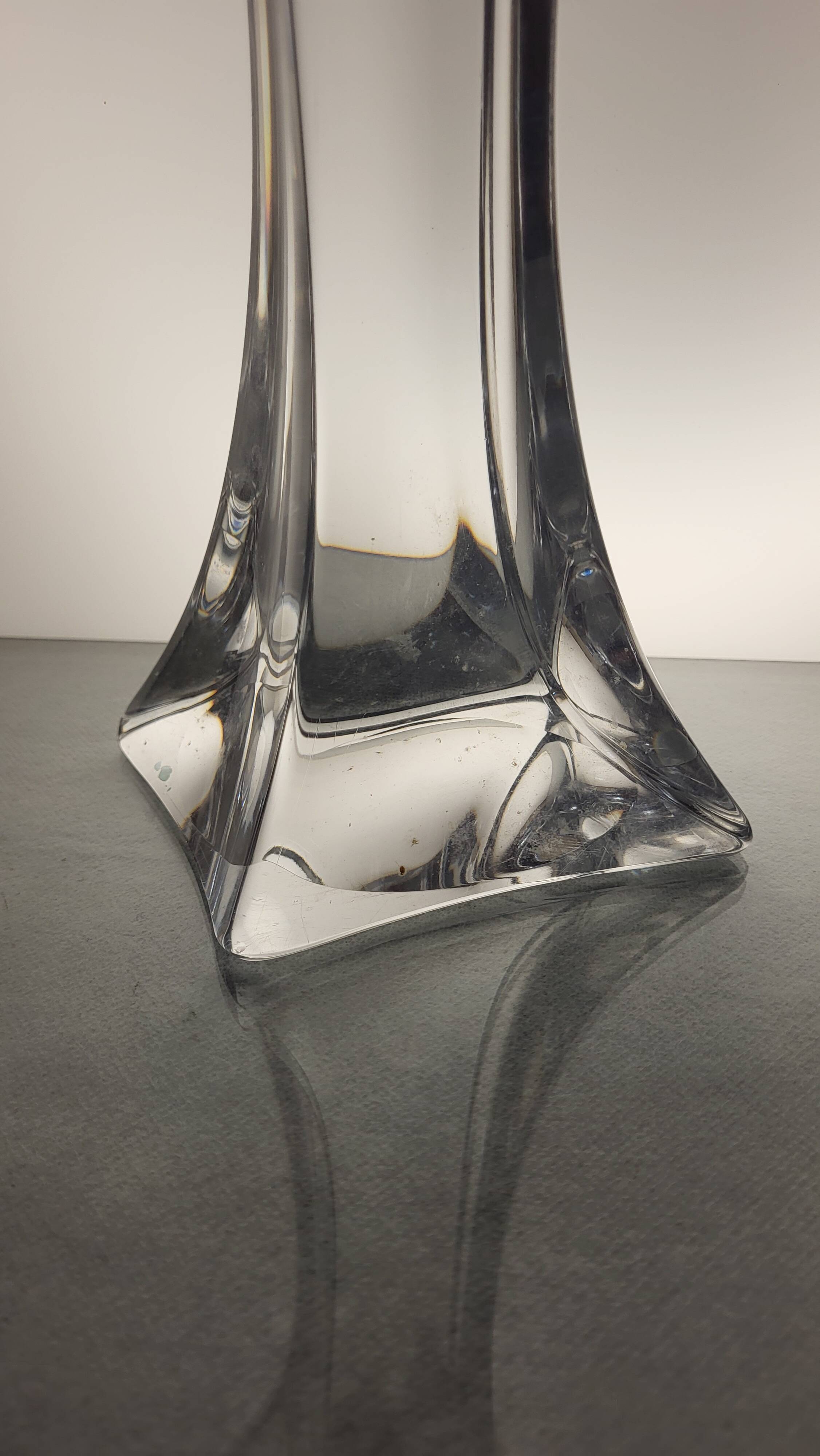 Crystal candle holder