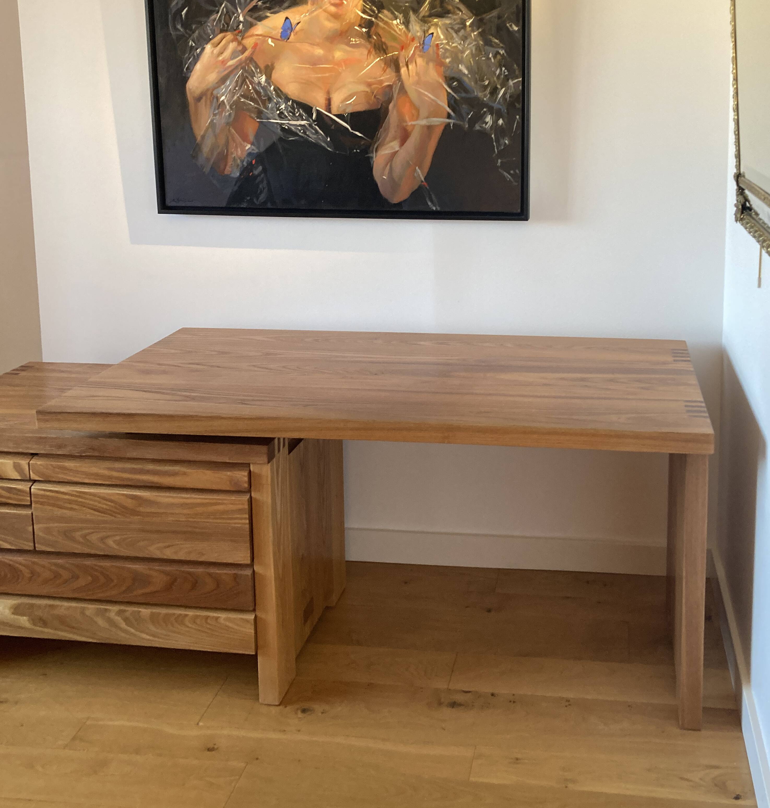 Pierre Chapo B19 Desk Solid Elm