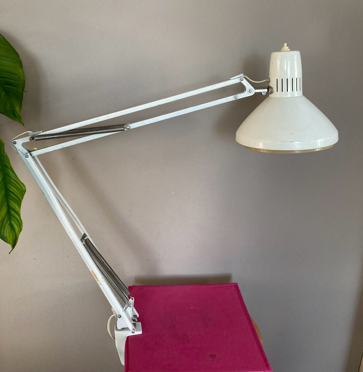 Workshop lamp or architect lamp LEDU type 2312 1970s