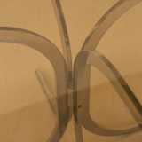 70's oval dining table