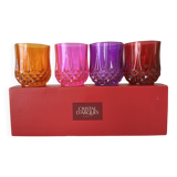 Verre en cristal d'arques vintage