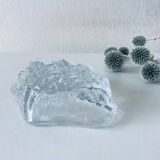 Glass holy water stoup