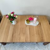 Farmhouse coffee table in oak