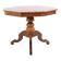 Octagonal column table - lamp table - decorated with intarsia - Italy - 1850s