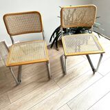 Cesca B32 chairs by Marcel Breuer