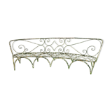 Banquette antique en fer forgé XIXème-XXème