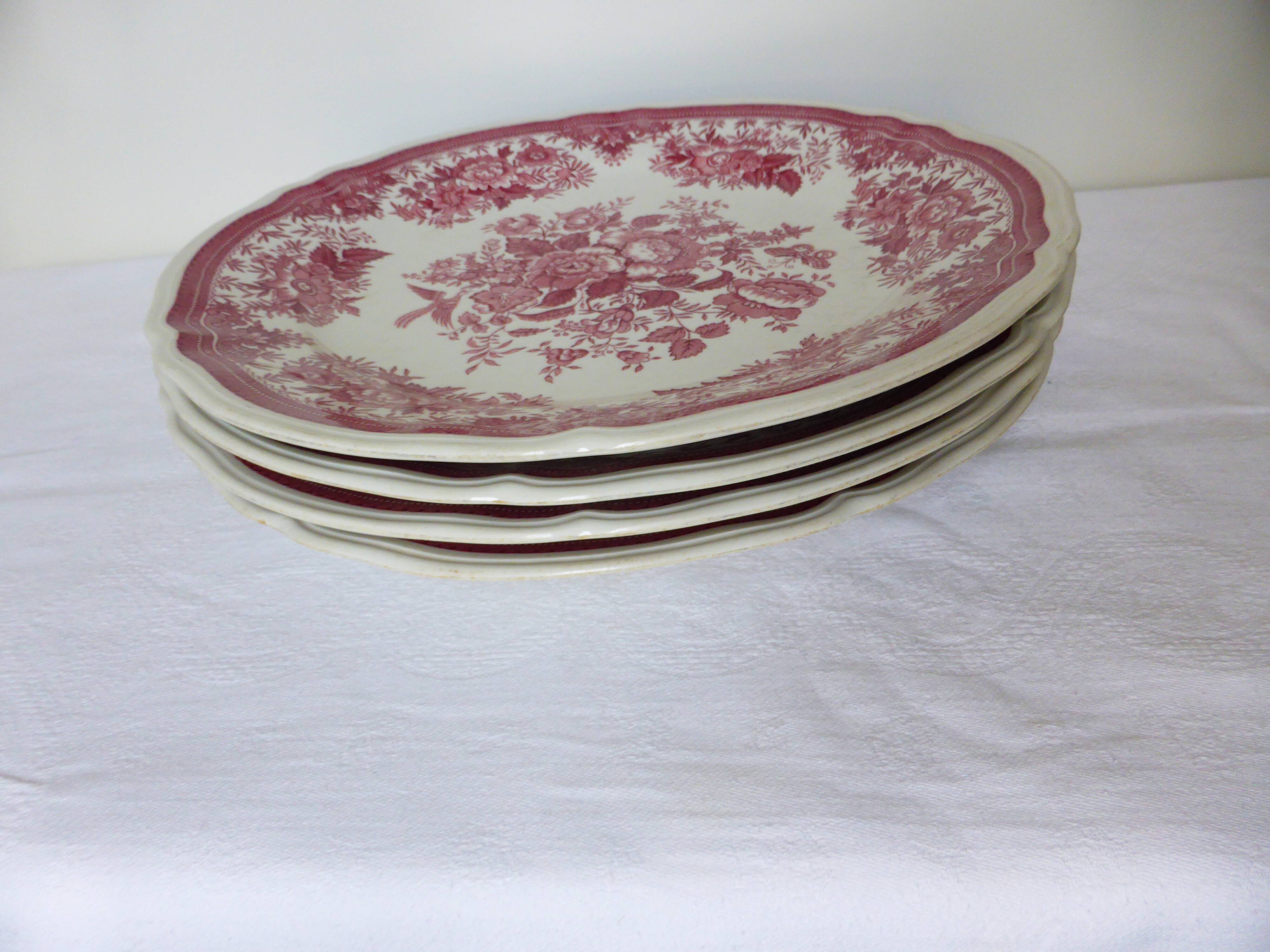 4 presentation plates Villeroy and Boch model Fasan